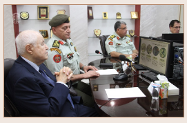Dr. Abu-Ghazaleh Visits Jordanian Royal Medical Services, Praises Proficiency of their Staff